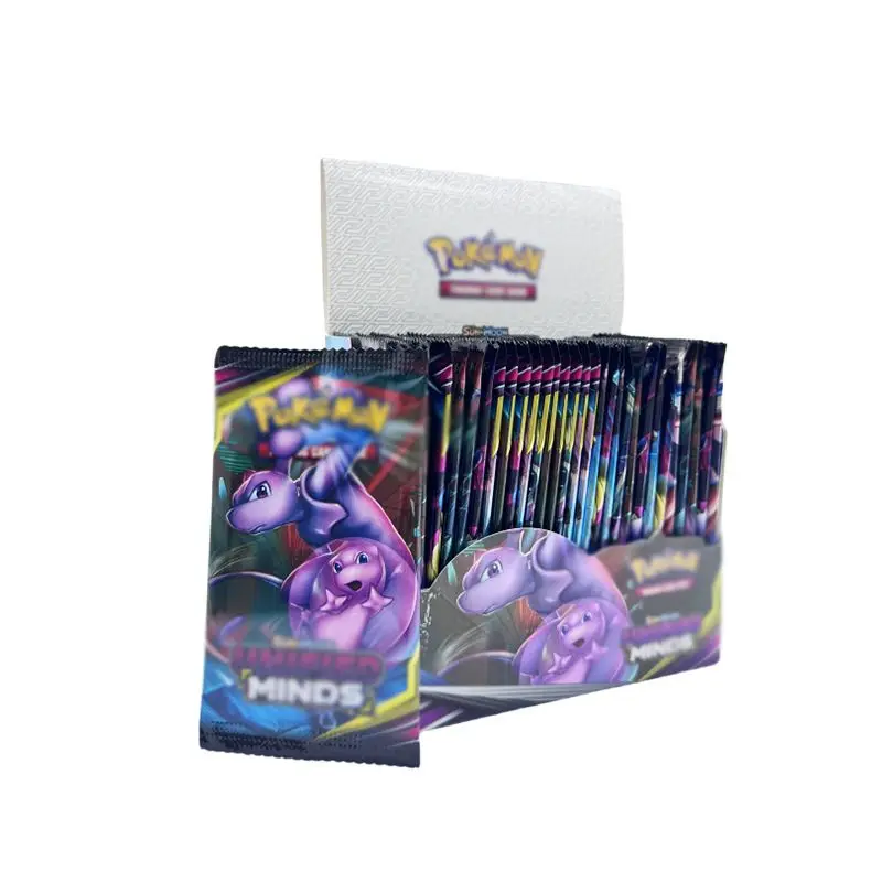 324 Uds. Pokémon inglés ZA TCG Booster Packs juego de cartas de mesa de comercio de batalla tarjetas de juego coleccionables para niños juguetes de regalo