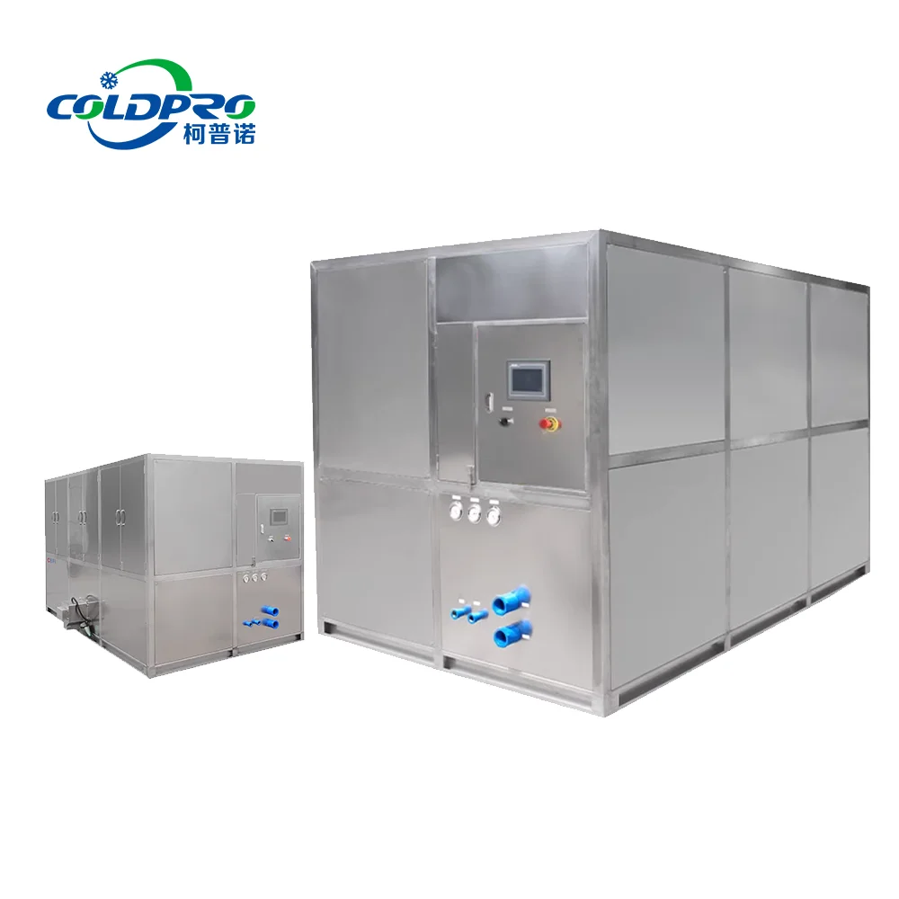 

COLDPRO KN-6T 6T/24H Commercial Ice Maker 20KG Storage Auto Clean Cube Ice 1200W 1 Year Warranty For Hotel Bar Restaurant