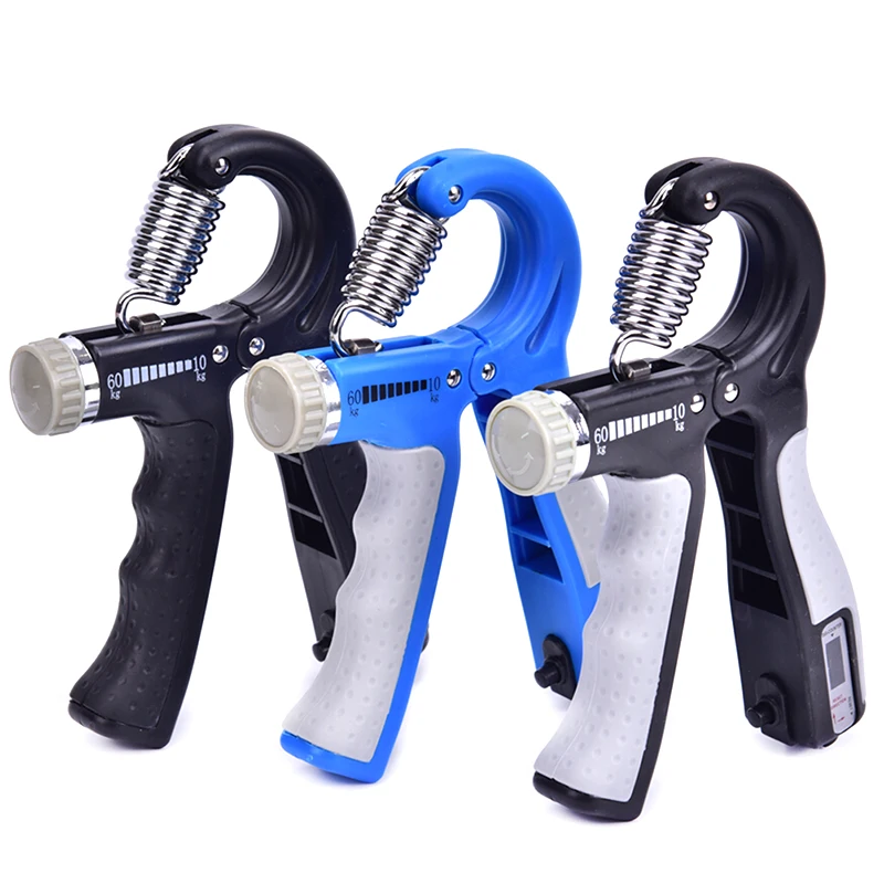 

Hand Grip Trainer Gripper Strengthener Adjustable Gym Wrist Strength Exerciser