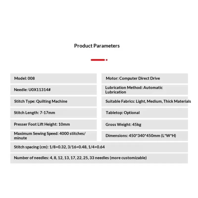 Multi-needle Industrial Sewing Machine With Blind Stitch For Elastic Band Waistbanding Trousers Curtain Fabric Banding