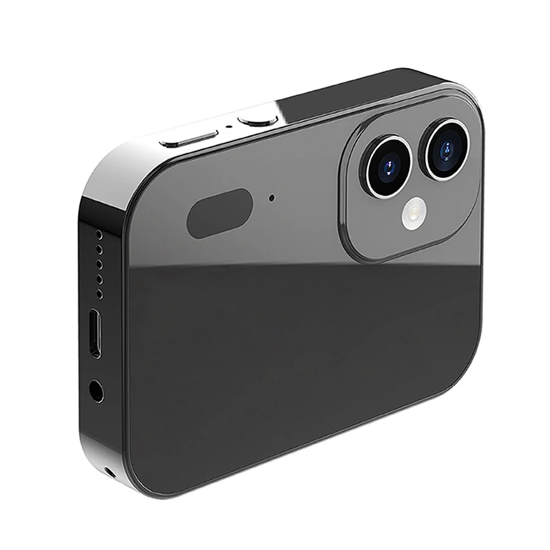 Videocamera digitale 4K CCD Videocamera flash digitale da 64 MP con touch screen Telecamera per visione notturna IR con zoom digitale 16X