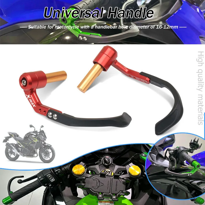 

For YAMAHA XMAX250 XMAX300 XMAX400 XMAX 250 300 400 Motorcycle 7/8" 22mm Handlebar Grips Guard Brake Clutch Levers Guard