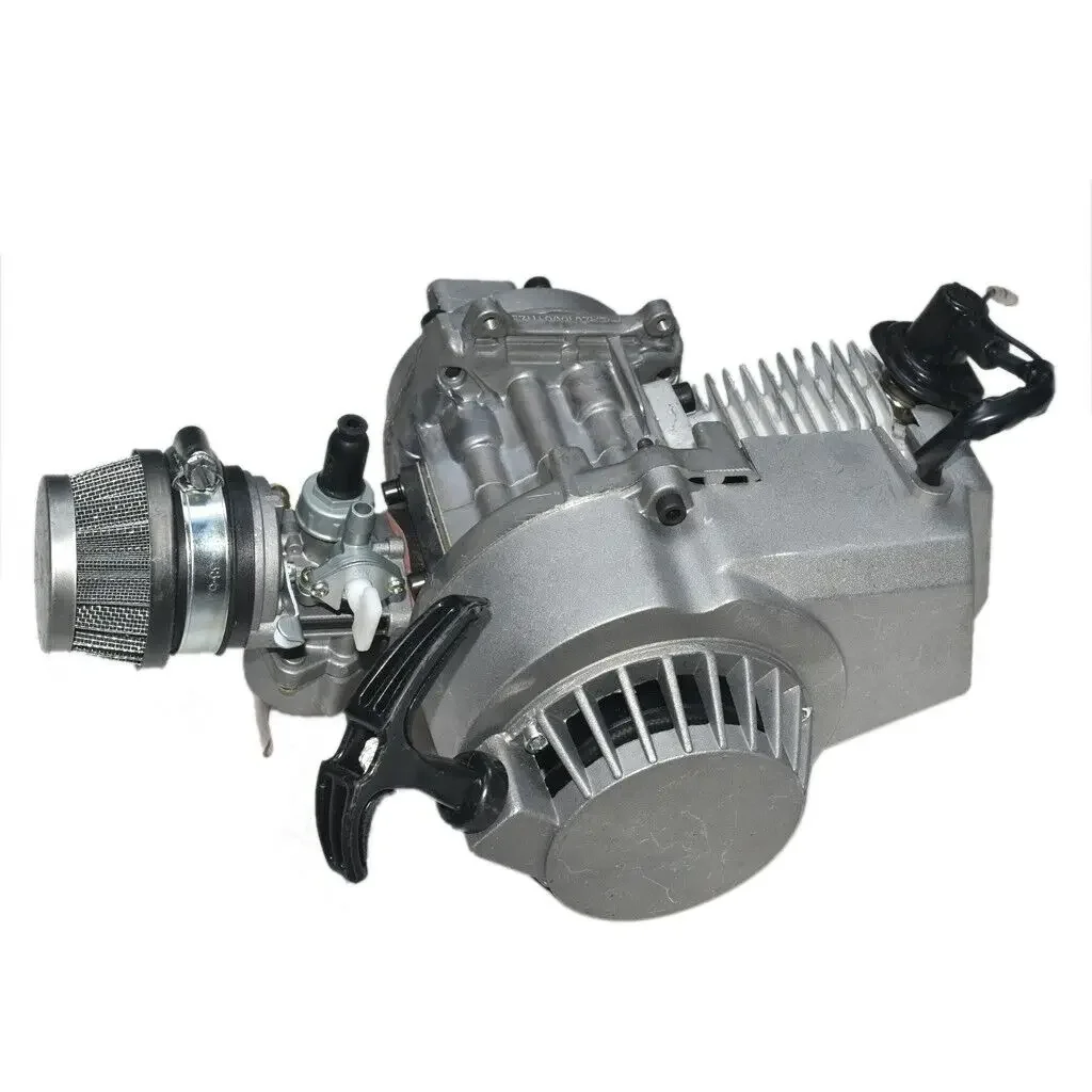 

2 Stroke 49cc 50cc Engine Motor Kit For Scooter Pocket Bike Dirt ATV Go Kart Qua