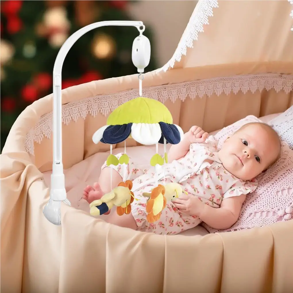 

Baby Crib Mobile Bed Hanging Bell Dolls Holder Home Decorative Bracket for