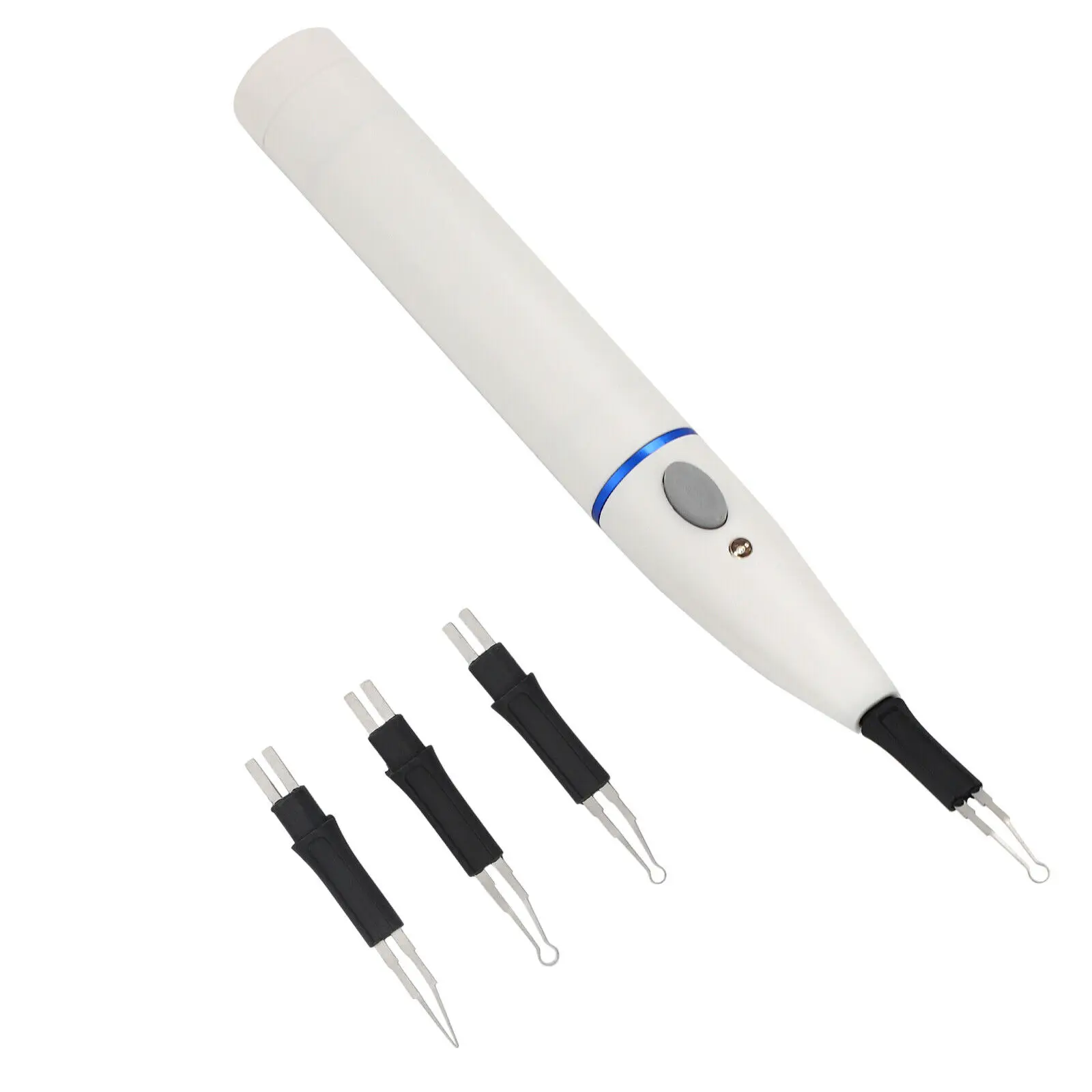 Dental Gutta Percha Tooth Gum Cutter with 4 Tips Endo Obturation System Dental Dissolved Breaker Gutta Percha Cutter