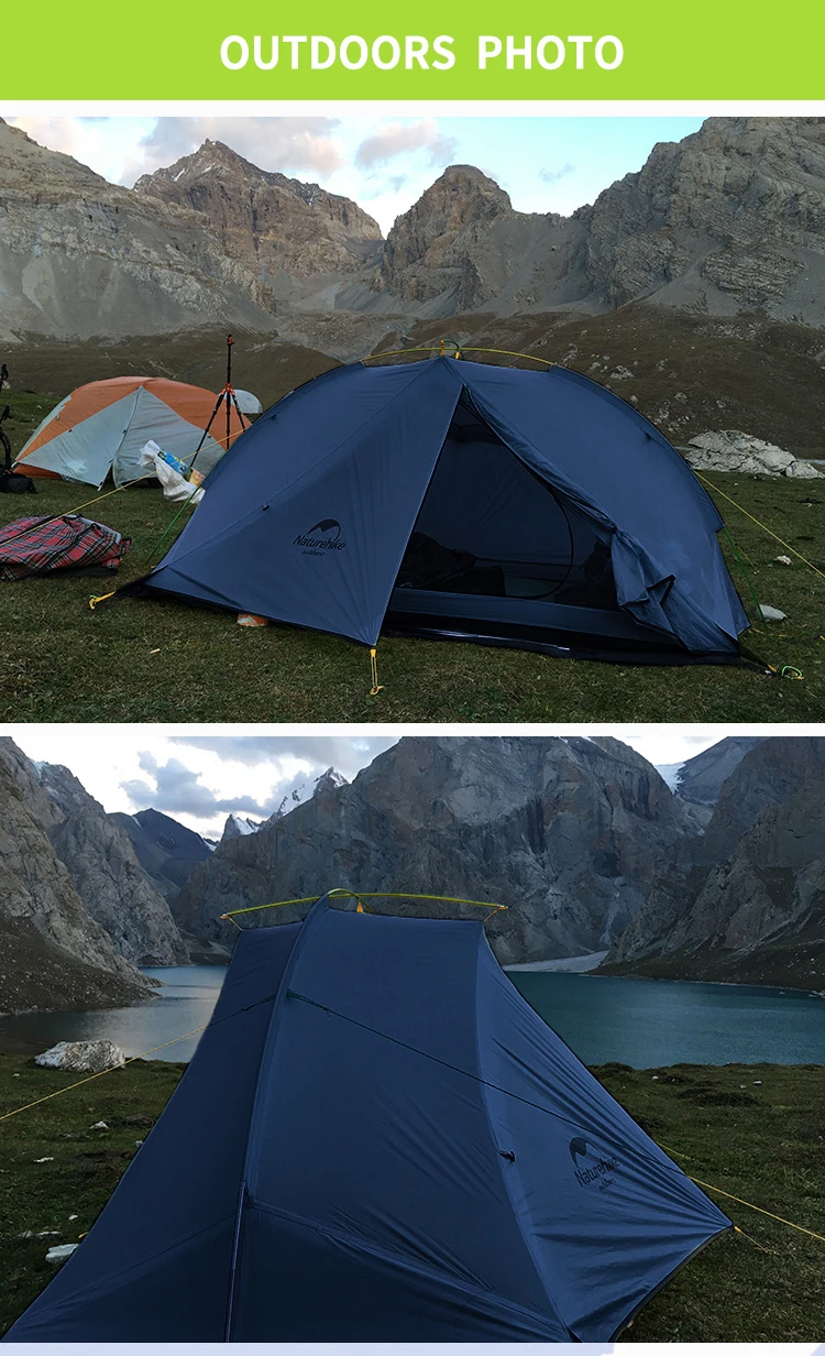 Naturehike Tagar Campingzelt, ultraleicht, 4000 mm, wasserdicht, Überdachungszelte, 1–2 Personen, schneller Aufbau, Outdoor-Rucksack, Fahrradzelt – Detail 10