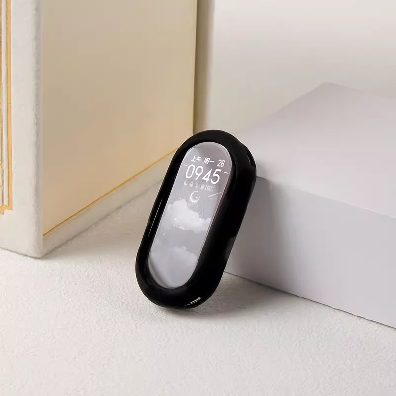 Protective For Xiaomi Mi Band 10 9 8 NFC watch accessories Protector Anti-fall soft silicone bumper shell Cover Mi Band 10 Case