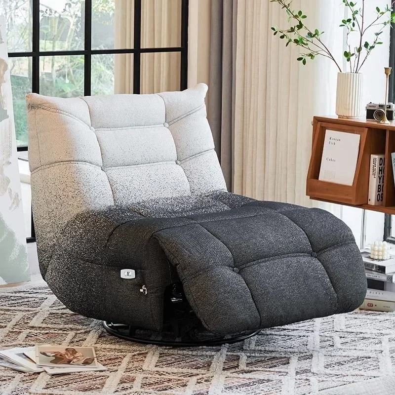 Multifunctional electric sofa single caterpillar leisure Internet celebrity home living room rotating rocking chair