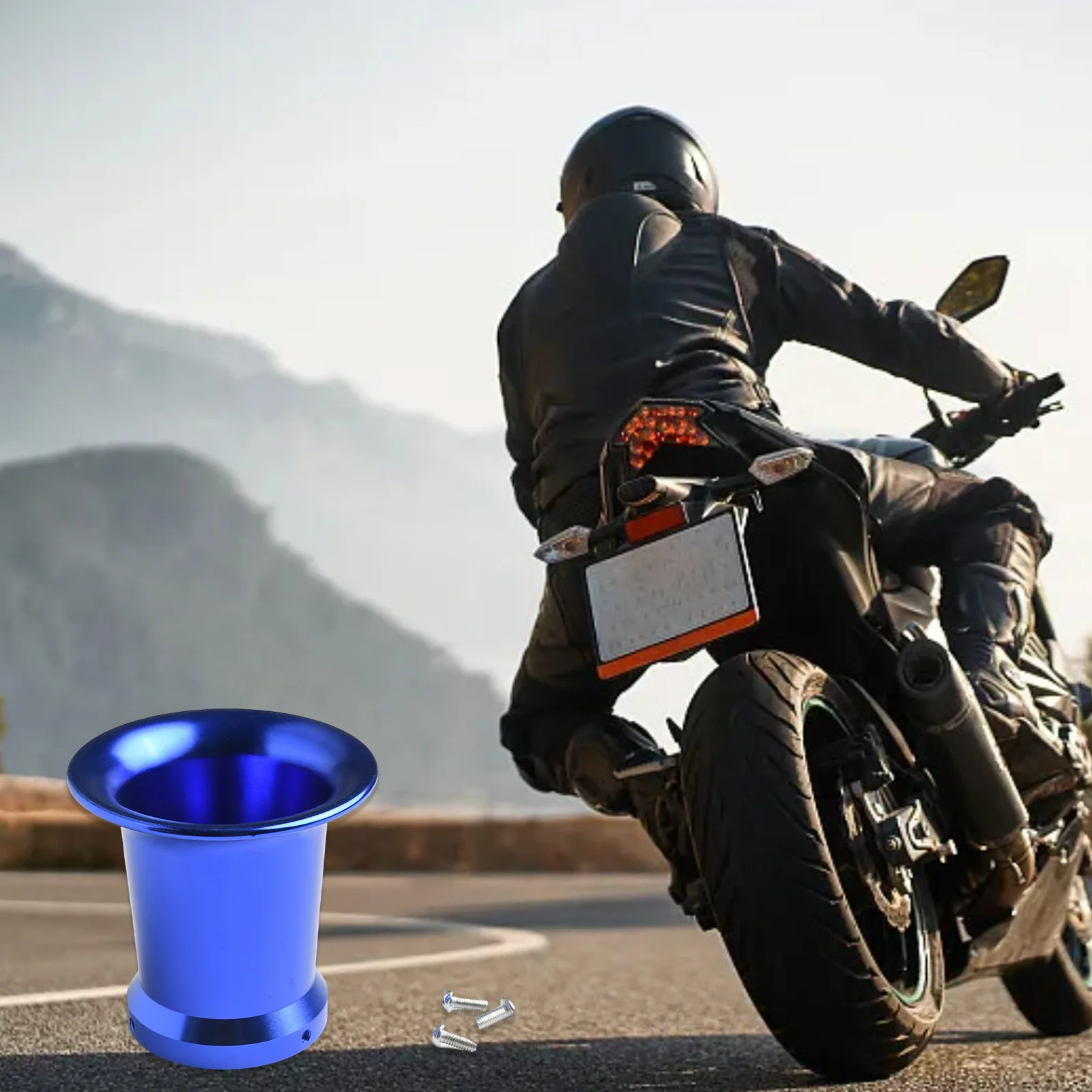Sleek 50mm Carburetor Air Filter Wind Cup for PWK For PE VM Motorcycle Models Built with High Strength Aluminum Alloy