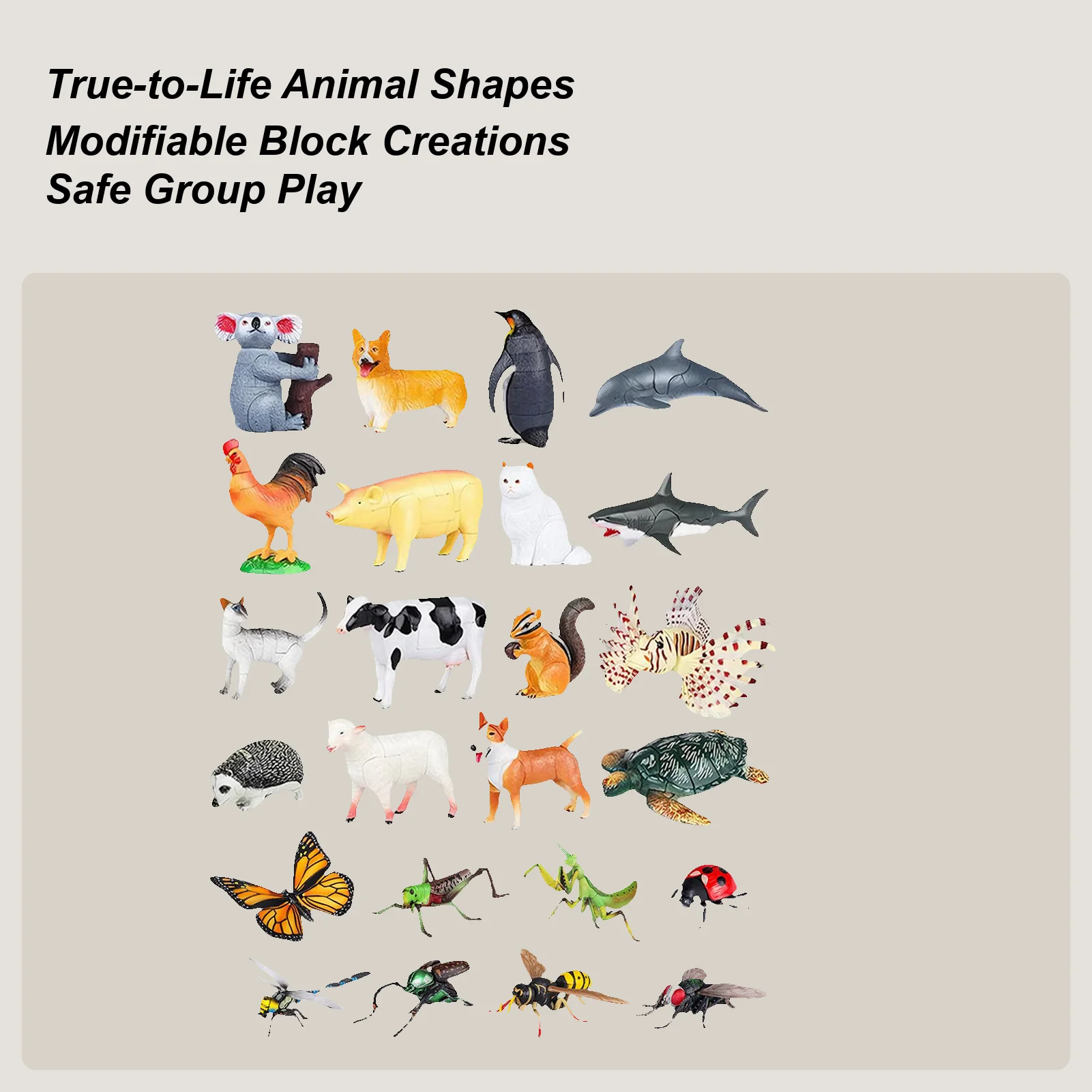 

Assembly Toys Learning Activities Educational Animal Puzzle For Boy Christmas Birthday Classroom Easter Travel Party Prizes