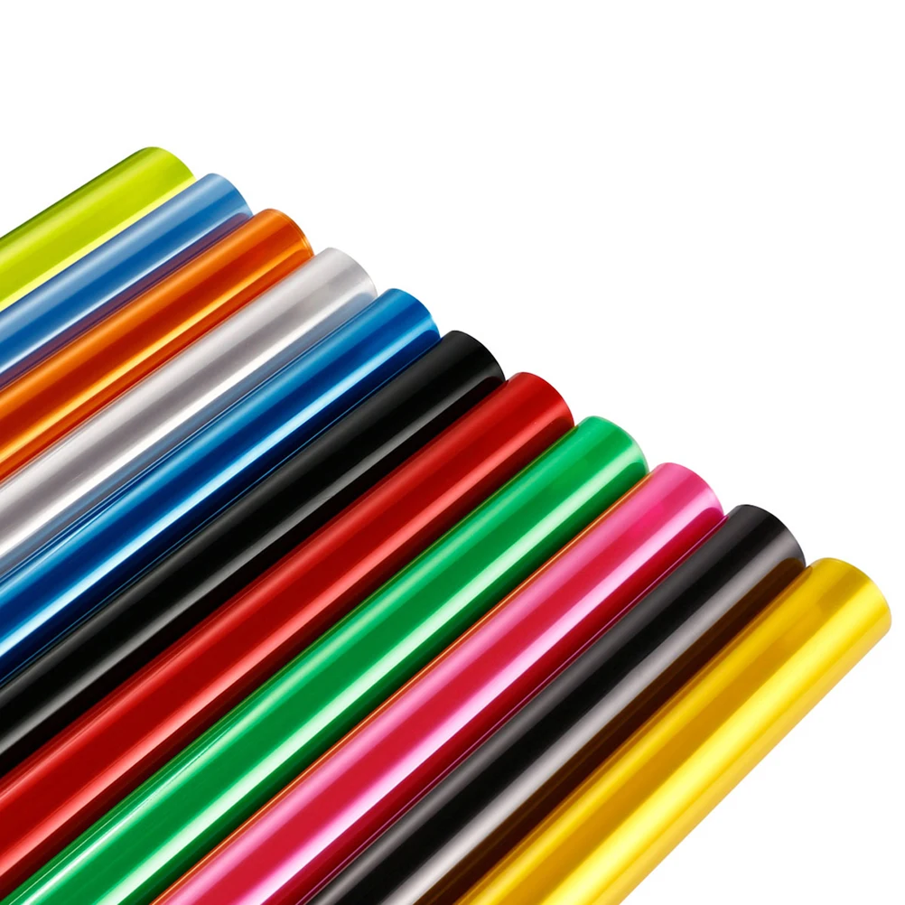 

120cmx30cm Headlight Tint Film Pink Stretchable Water Resistant Car Lights Tail Light Wrap Protect Sticker Easy Remove