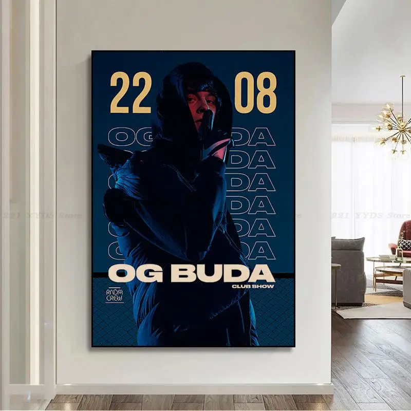 Og Buda Russia Vintage Posters Kraft Paper Sticker DIY Room Bar Cafe Posters Wall Stickers