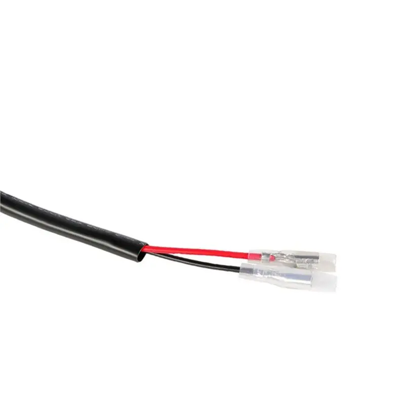 Motorcycle License Plate Light Wire Cable Plug Connector For Kawasaki Ninja 250R 300 400 ZX-6R