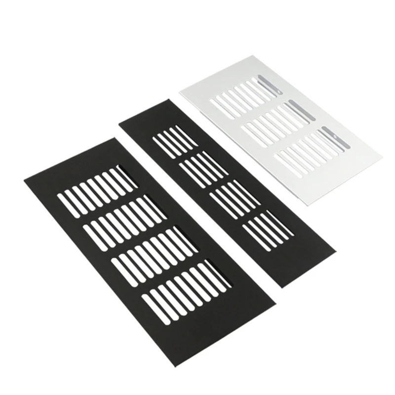 

Rectangles Louvered Grills Cover Aluminium Alloys Ventilations Grilles Air Vent Cover Q81C