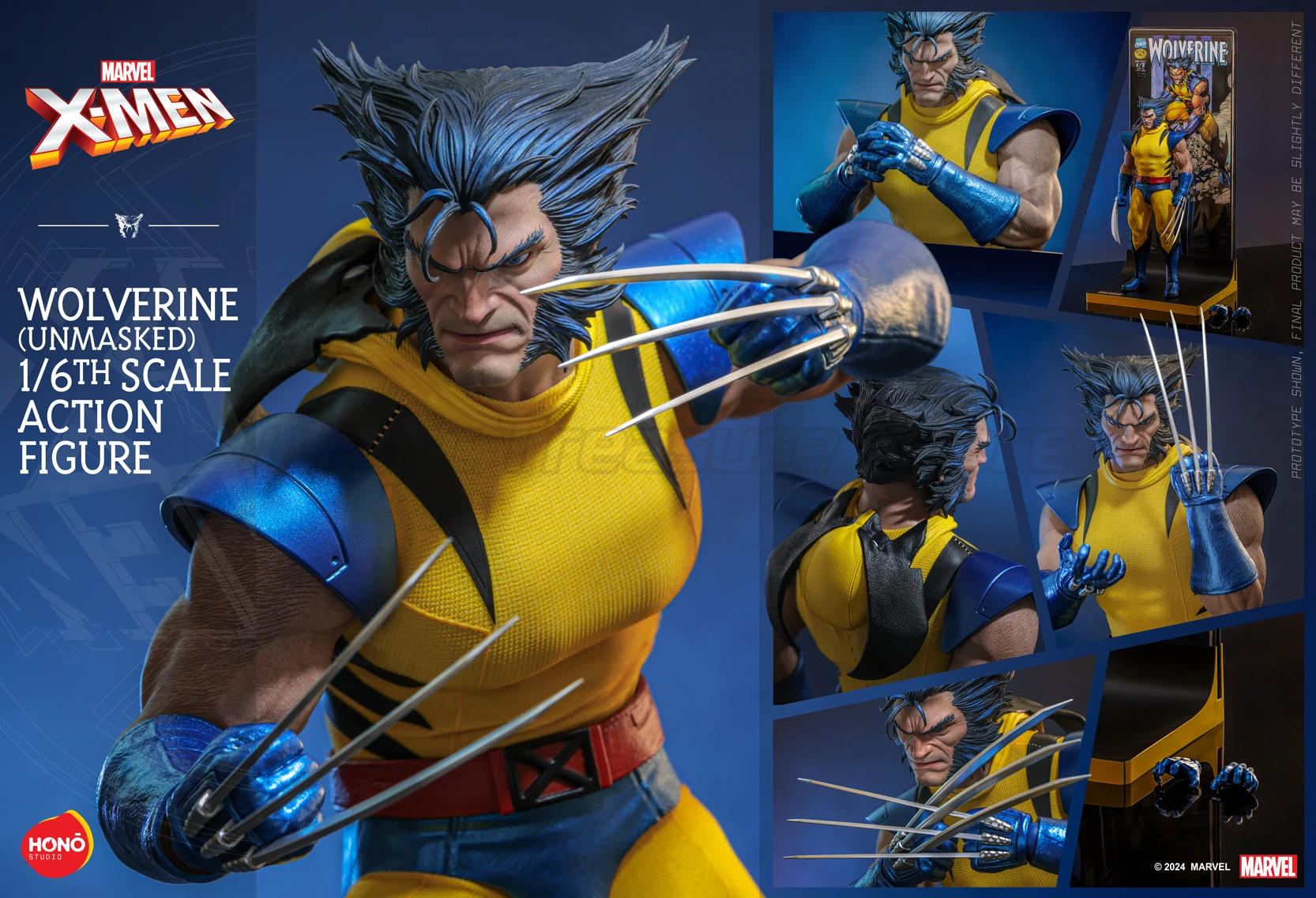 

【MT】Hot Toys HS06 Marvel "X-Men" Wolverine (Maskless Version) 1:6 Ratio Collection Figure