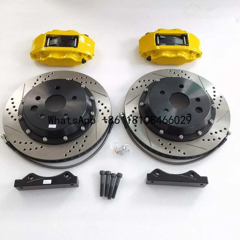 

Jekit 4 Pistons Brake Caliper Kit Auto Wheels Brakes Fit for Honda Nissan 15 16 Inches RIM Wheel
