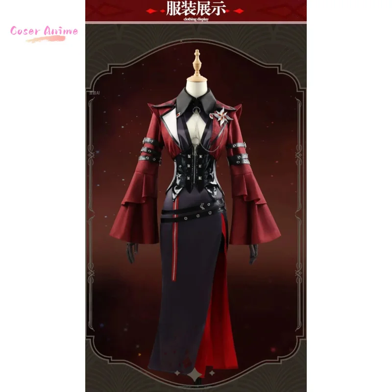 【Coser】Juego Genshin Impact Harlequin Cosplay uniforme disfraz Halloween carnaval fiesta Navidad juego ropa de rol