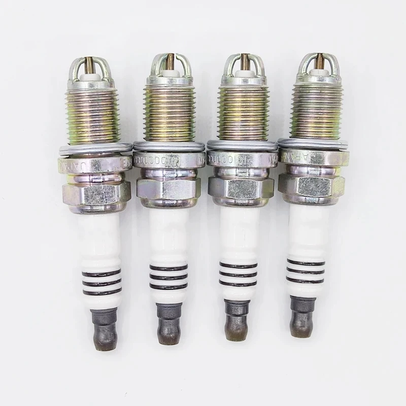 4pcs BKUR6ET-10 101000033AA Spark Plug For Audi A3 A4 A6 90/100 VW Golf Beetle Magotan 101000051AA BKUR6ET10 2397 Ignition Plugs