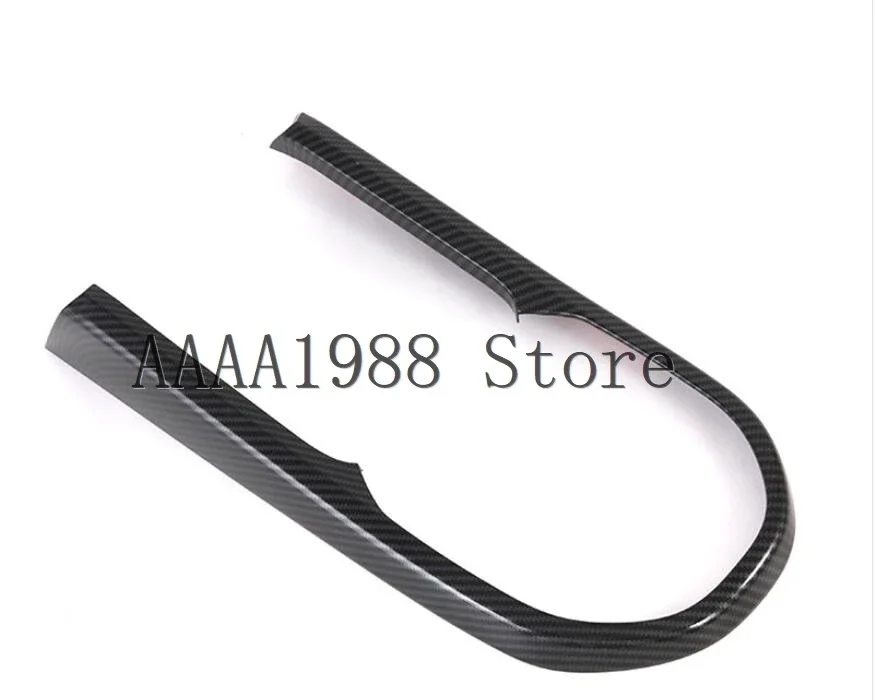 2019 2020 2021 لكيا فورتي سيراتو k3 ألياف الكربون والعتاد التحول غطاء صندوق الكسوة صب الديكور الإطار اكسسوارات تصفيف السيارة