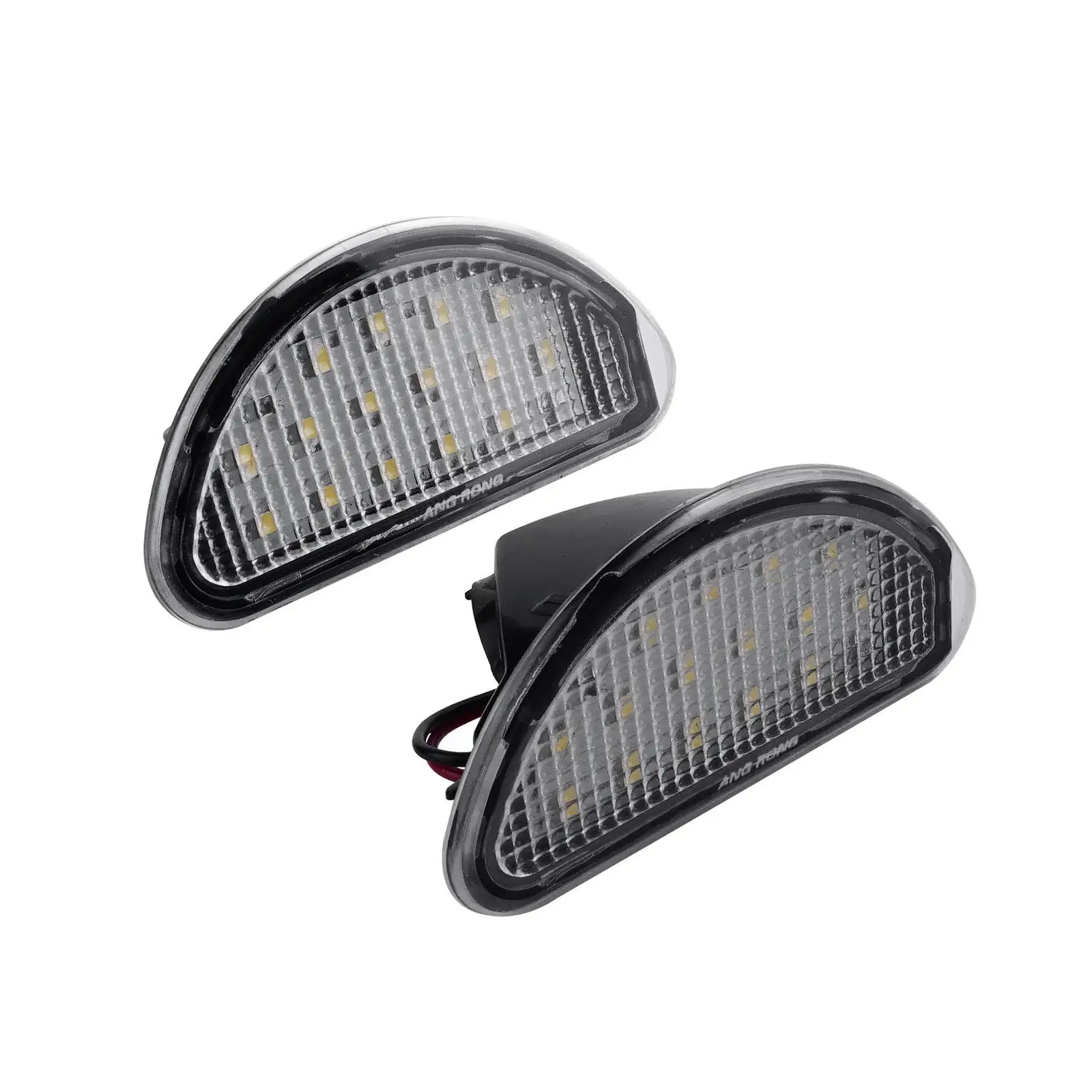 Fit For 2005-2014 Toyota Aygo Set LED License Number Plate Light 12V Xenon White