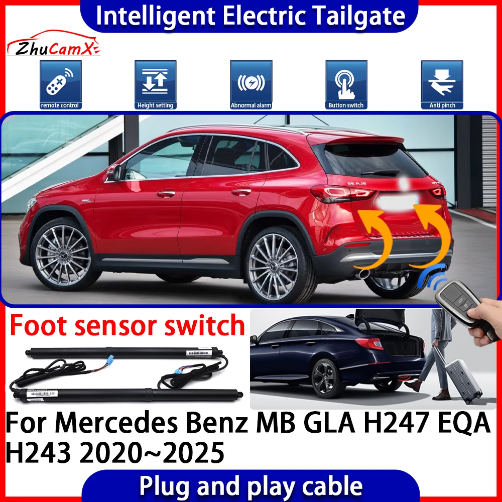 

Automatic Lifting Opening Trunk Intelligent Electric Tail Gate Lift Tailgate for Mercedes Benz MB GLA H247 EQA H243 2020~2025