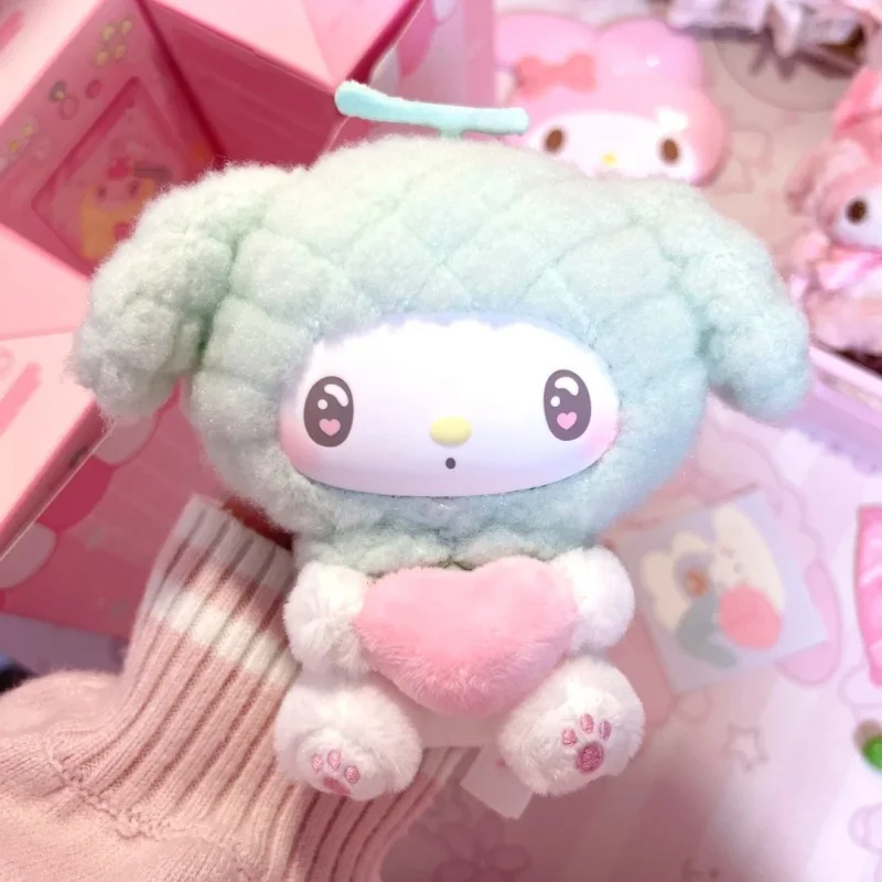 جديد حقيقي سانريو بلدي ميلودي 50th الذكرى الحليب الحلوى سلسلة صندوق أعمى الفينيل أفخم دمية Kawaii حقيبة قلادة لعبة غامضة هدية