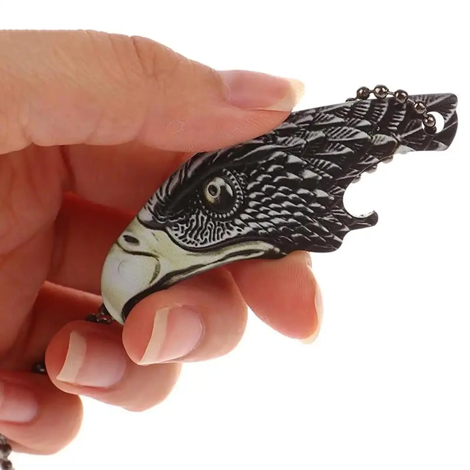 Beers Bottle Opener Container Opener Ornament Kitchen Helpercreative Tins Opener Easy Grip Durable Eagle Necklace Pendant