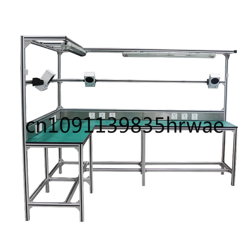 

Anti-static Workbench Factory Oem Laboratory Table Aluminum Profile Electronic Work Bench Work Tables With Wheels
