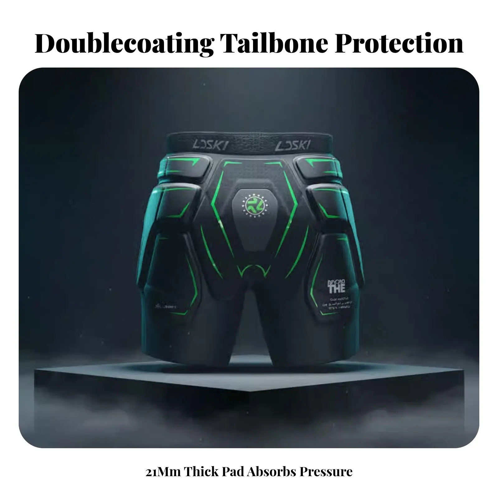 

Ski Protective Gear Set, Adult Snowboard Knee & Hip Pads, Professional Anti-Fall, Kevlar, PIE3Pro