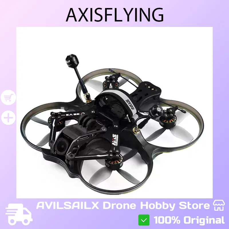 

Axisflying CineON C35 V3: 3.5" 6S O4/O4 Pro Drone w/ ELRS/TBS, Built-in GPS & F745 FC - BNF