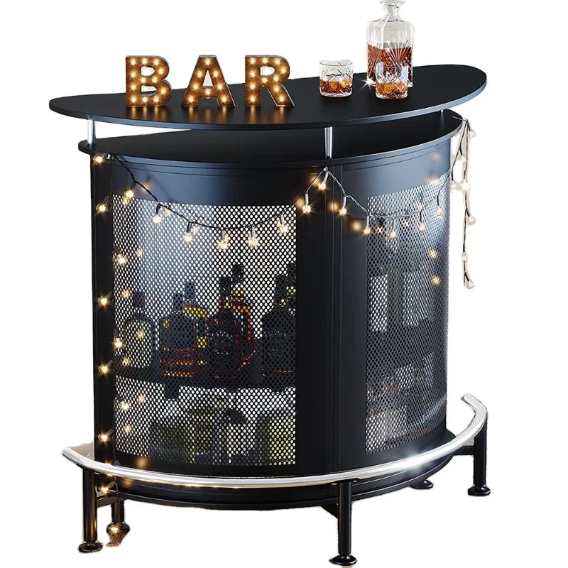 Modern bar furniture wine cooler cabinet led wine mini wine cabinet