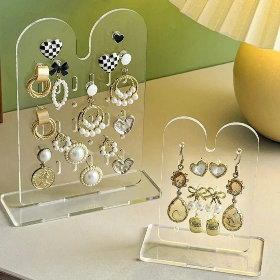 

High Quality Acrylic Earring Display Stand, Earrings Jewelry Storage Box, Ear Stub Holder Organizer Rack Case