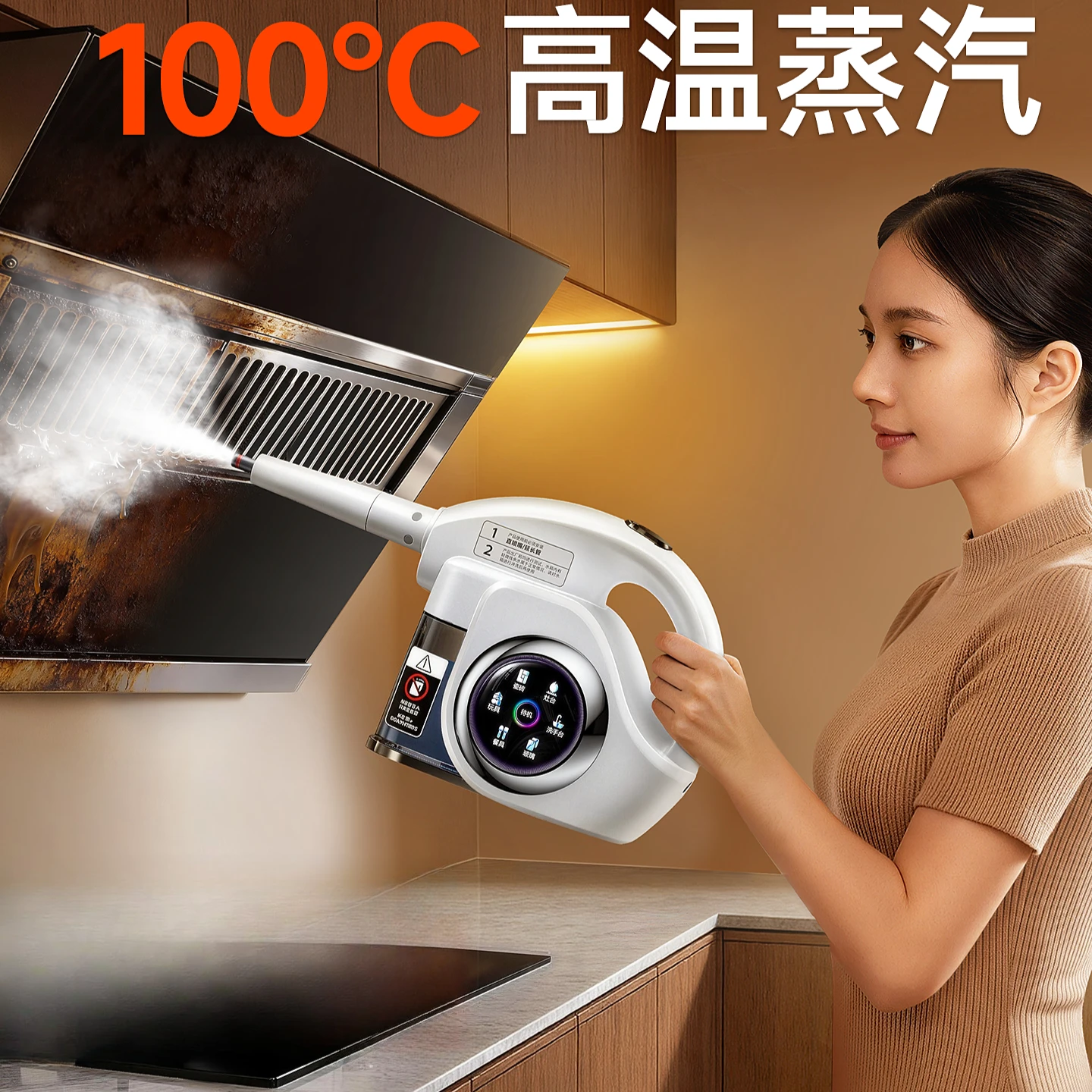 Multi Purpose High Temperature High Pressure Steam Cleaner Household Steam Cleaning Machine For Kitchen Air Conditioner Grease