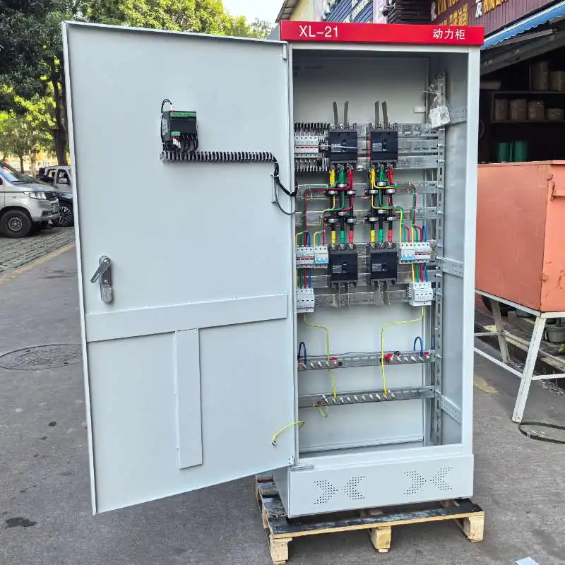 Electrical control panel box, providing dual power automatic switching and power distribution protection for elevators