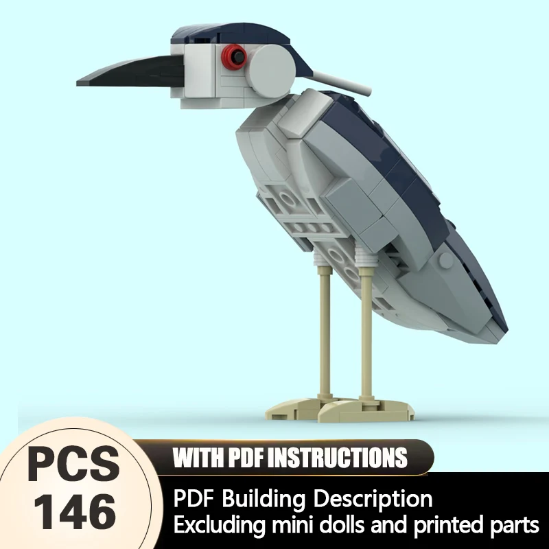

Creators Animal Series Model MOC Building Bricks Realistic Sand Plover Modular Technology Gifts Holiday Assemble Children Toys