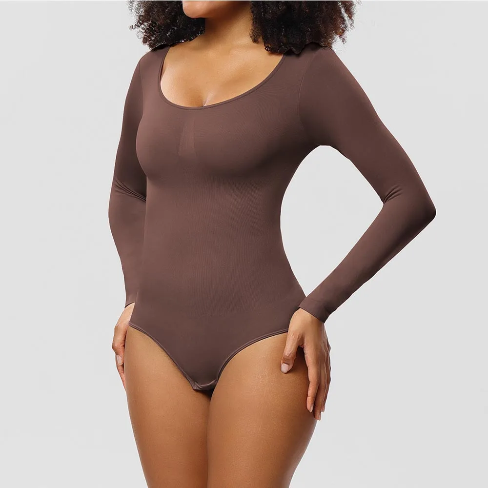 

Body Shaper Jumsuit for Women Seamless Sexy Girl Shapewear Bodysuit Tight Long Sleeve Slimming Clothes Body Shapewear