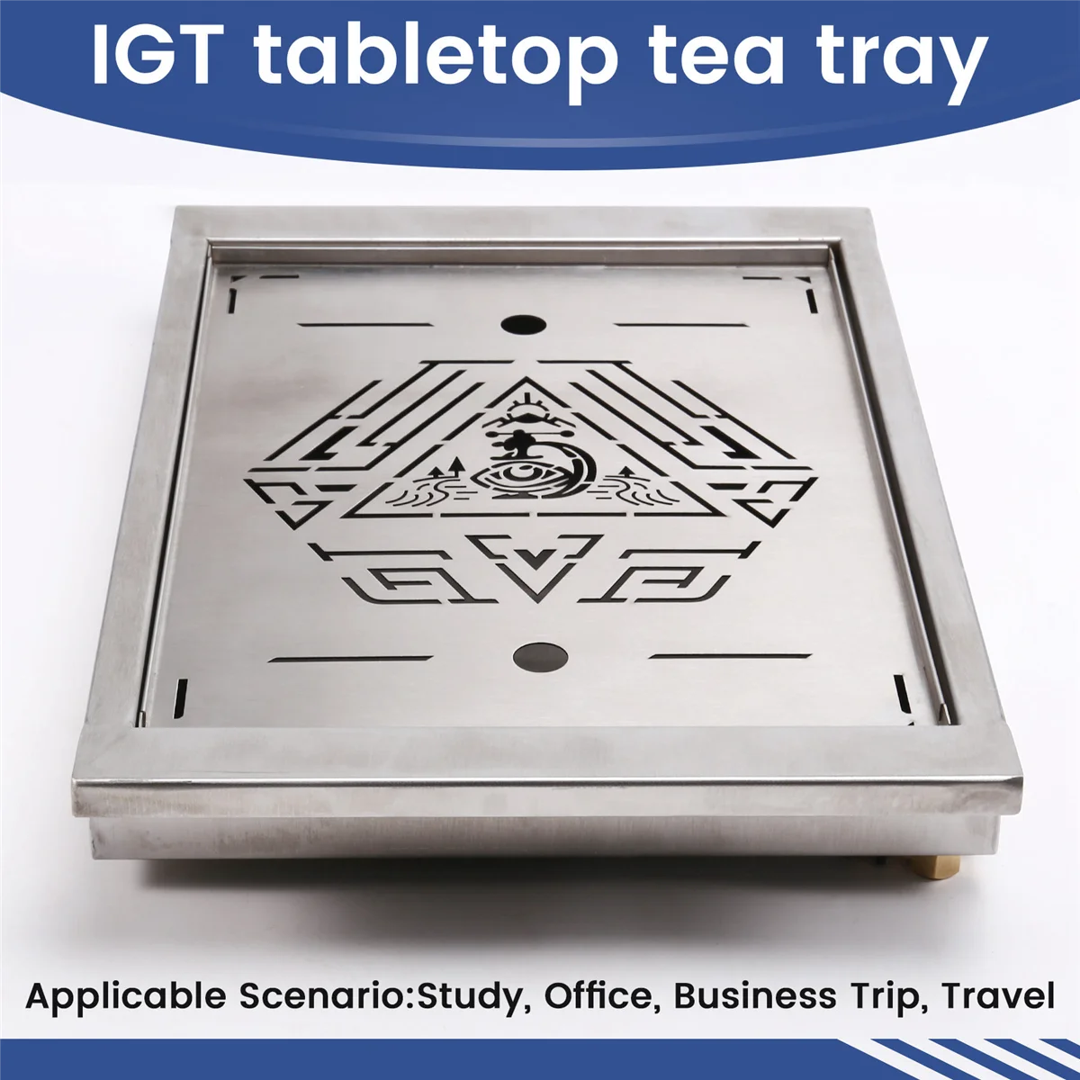 N18R для улицы, мобильная настольная доска, настольная доска из нержавеющей стали для пешего туризма, рыбалки, пикника, кемпинга, снаряжения, серебро