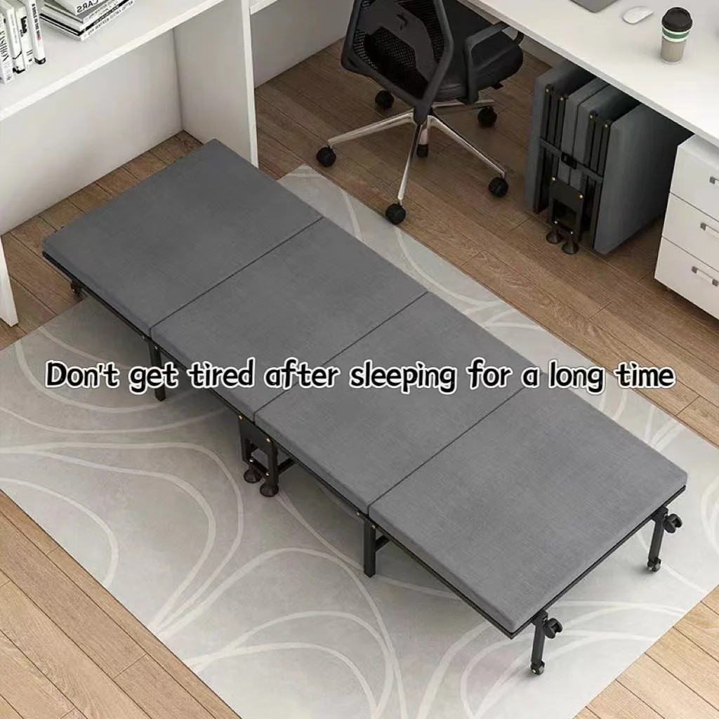 Enlarged thickeneded foldableing bed lunch break office foldableing bed