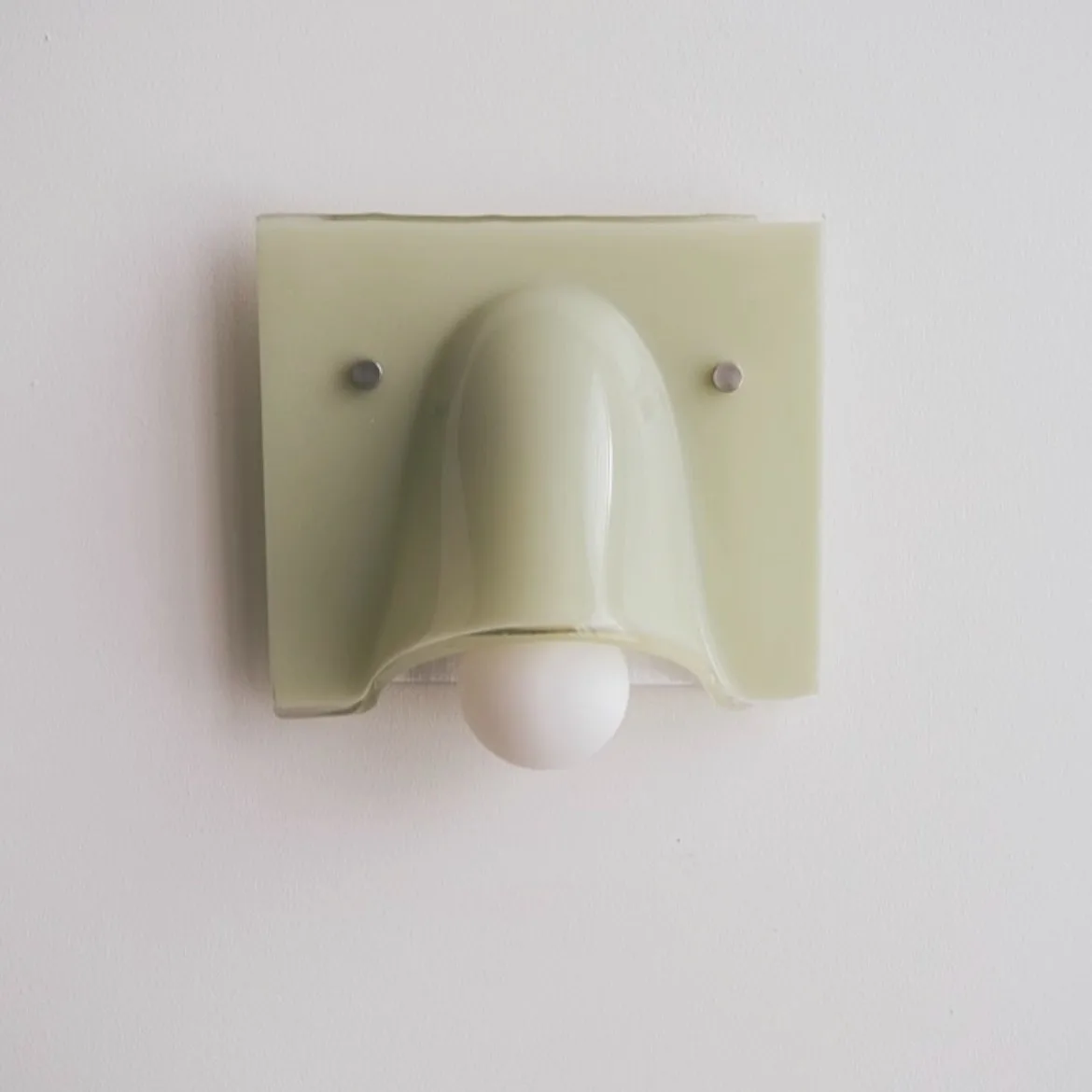 Single-head Wall Light Green Retro Living Room Background Wall Stairs Lamp LED Colorful Bedroom Bedside Lamp