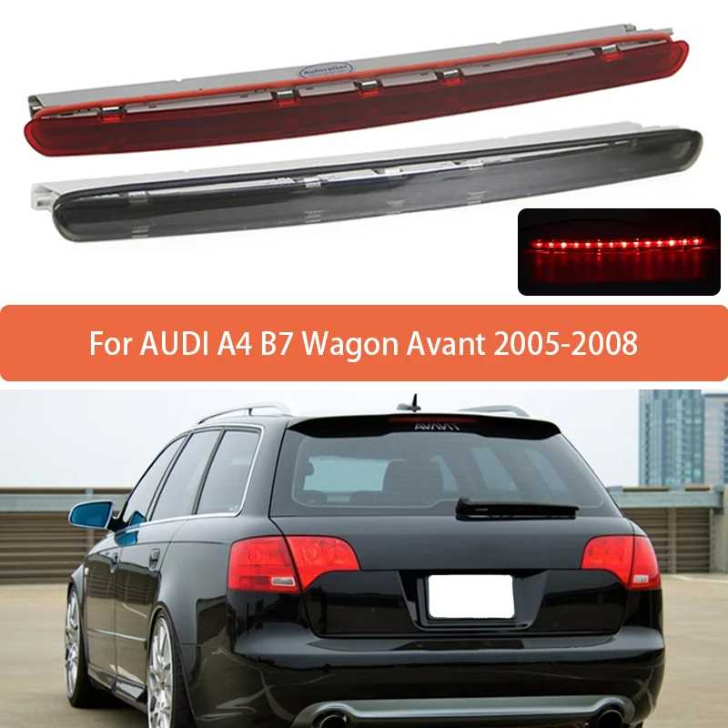 High Mounted Brake Light For Audi A4 B7 Wagon Avant 2005 2006 2007 2008 Rear Roof 3rd Brake Light 8E9945097B