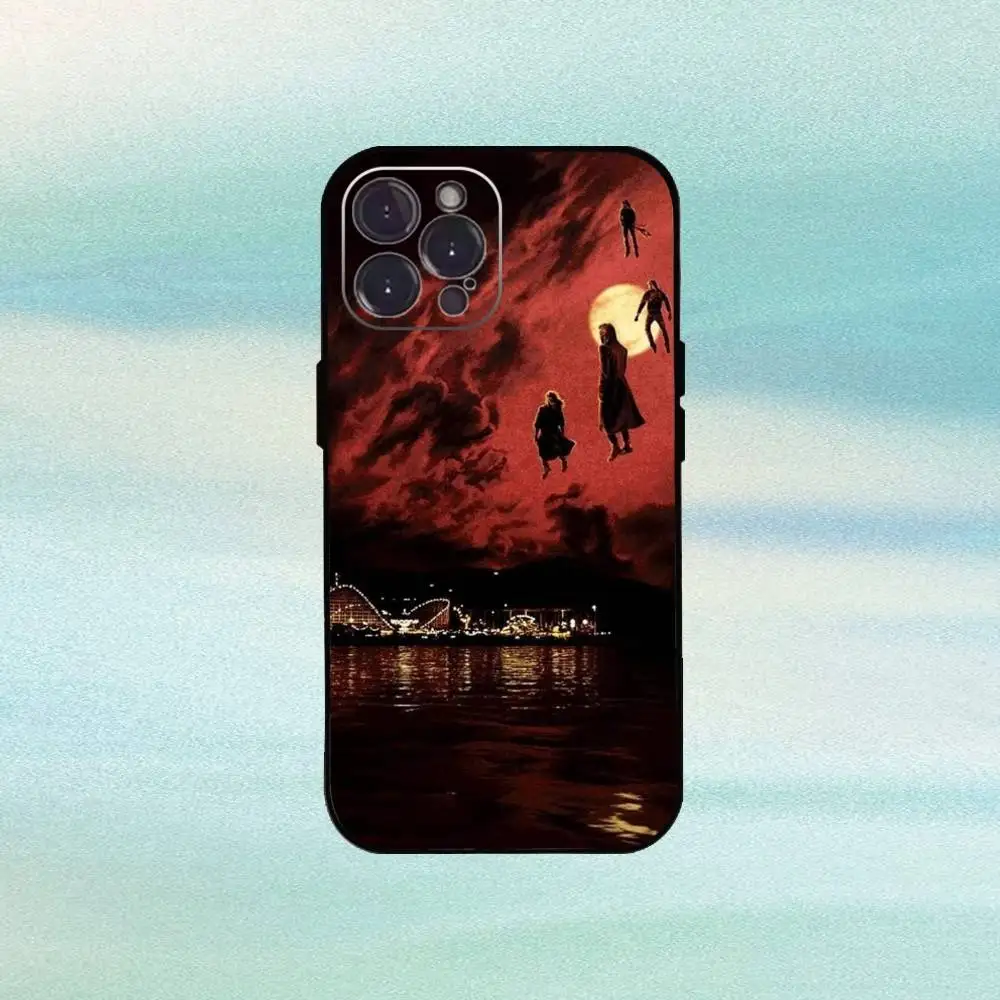 Film L-Lost B-Boys telefoonhoesje voor iPhone 16 15 14 13 12 11 Pro Max Plus, 5G zacht zwart hoesje