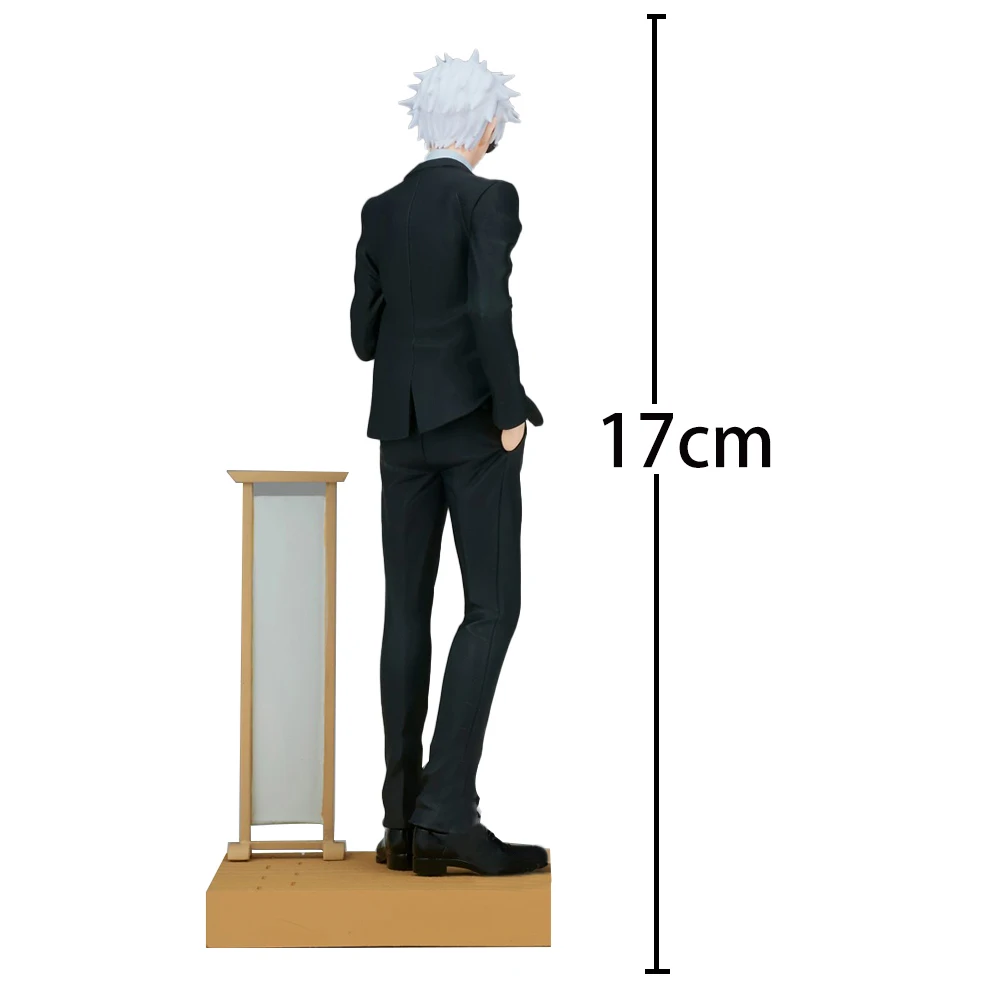 

JJK Аниме Фигурка Satoru Gojo & Suguru Geto Comedy Suit Gojo Satoru фигурки героев Geto фигурка ПВХ игрушки модель Статуя Подарки 17 см