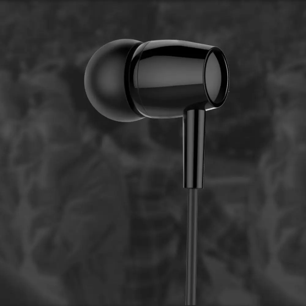 Fones de ouvido estéreo portáteis, Earbuds com cancelamento de ruído para telefones celulares, alta definição, fone de ouvido, 3,5mm