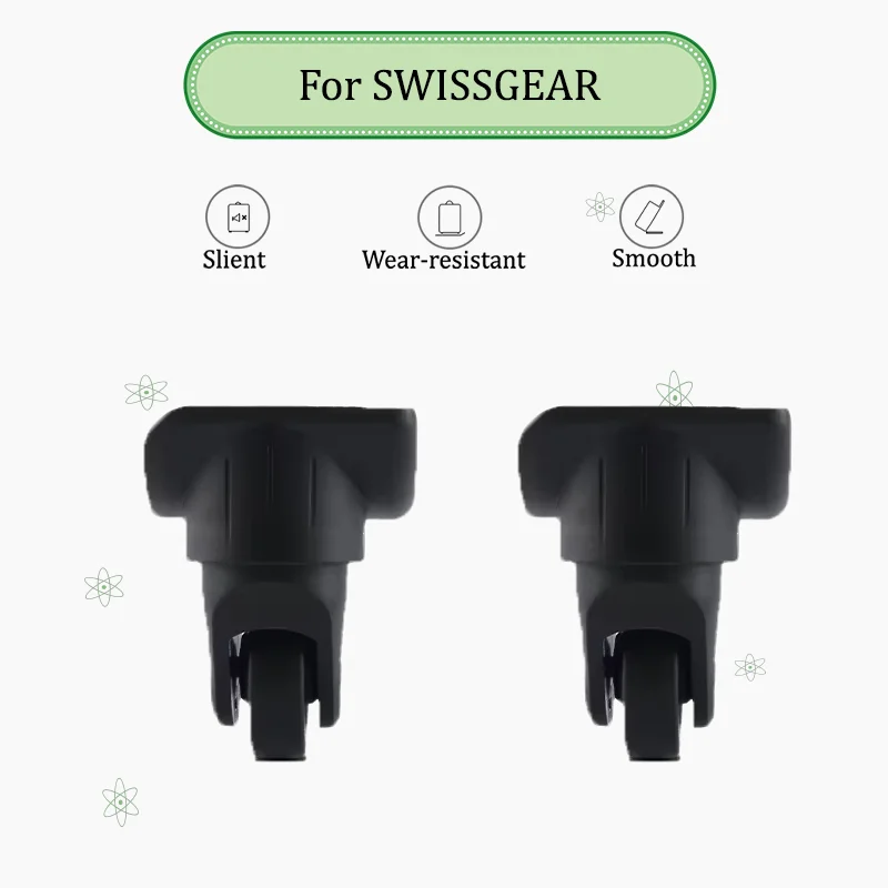 

For SWISSGEAR Anti-Shock Luggage Wheels Smooth Rolling Swivel Casters Universal Suitcase Repair Kit