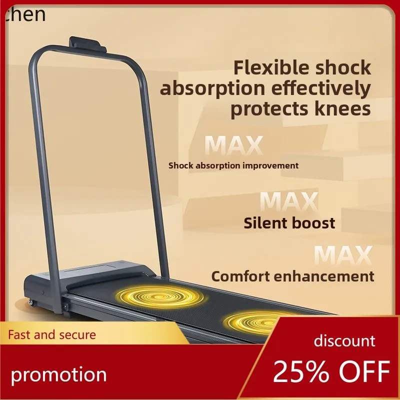 

ZML Small Treadmill Home Treadmill Foldable Bluetooth Music Fitness Equipment