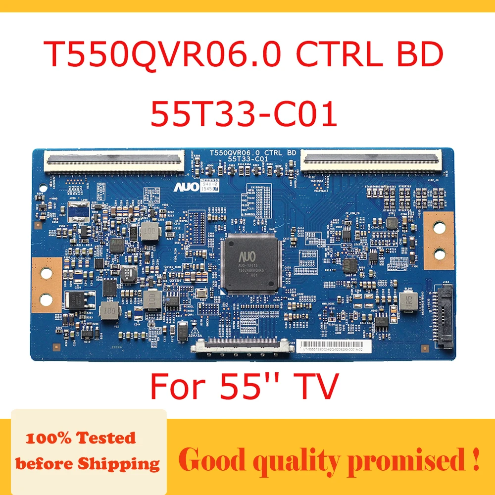 

T-con Board T550QVR06.0 CTRL BD 55T33-C01 Tv 55 Inch Logic Board T550QVR06.0 55T33-C01 Original Teste De Placa Tv Free Shipping