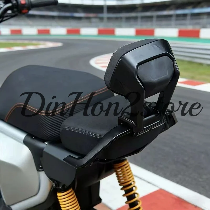 Short Tail Rack for FZ3 - Motorcycle Rear Carrier with Seat Backrest Kit - Passenger Pillion Pad for Electric Scooter