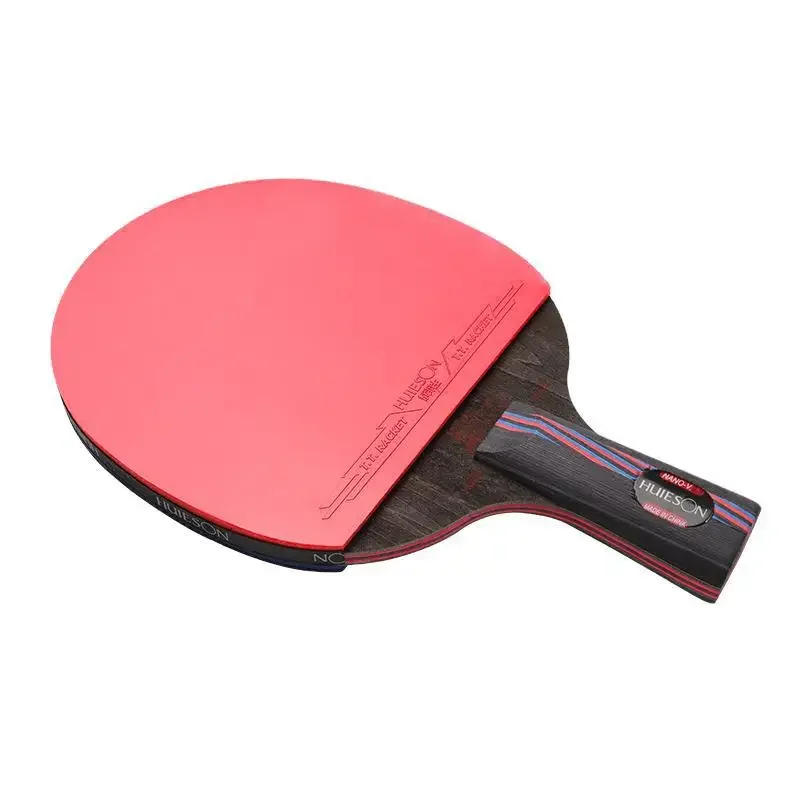 Carbon 9.8 Hybrid Wood Table Tennis Racket Ping Pong Racket Blade Powerful Pips-in Rubber Tabletennis Tenis Pingpong Bat