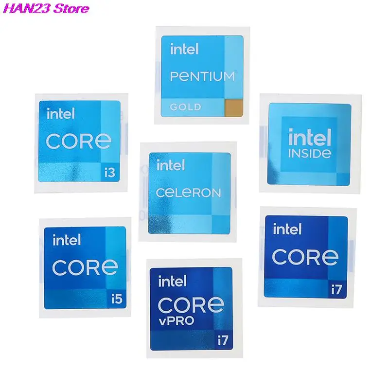 5PCS DIY Original 11 Generation Evo Certification Label Core I9 I7 I5 I3 Laptop Desktop Cpu Sticker 1.8*1.8cm