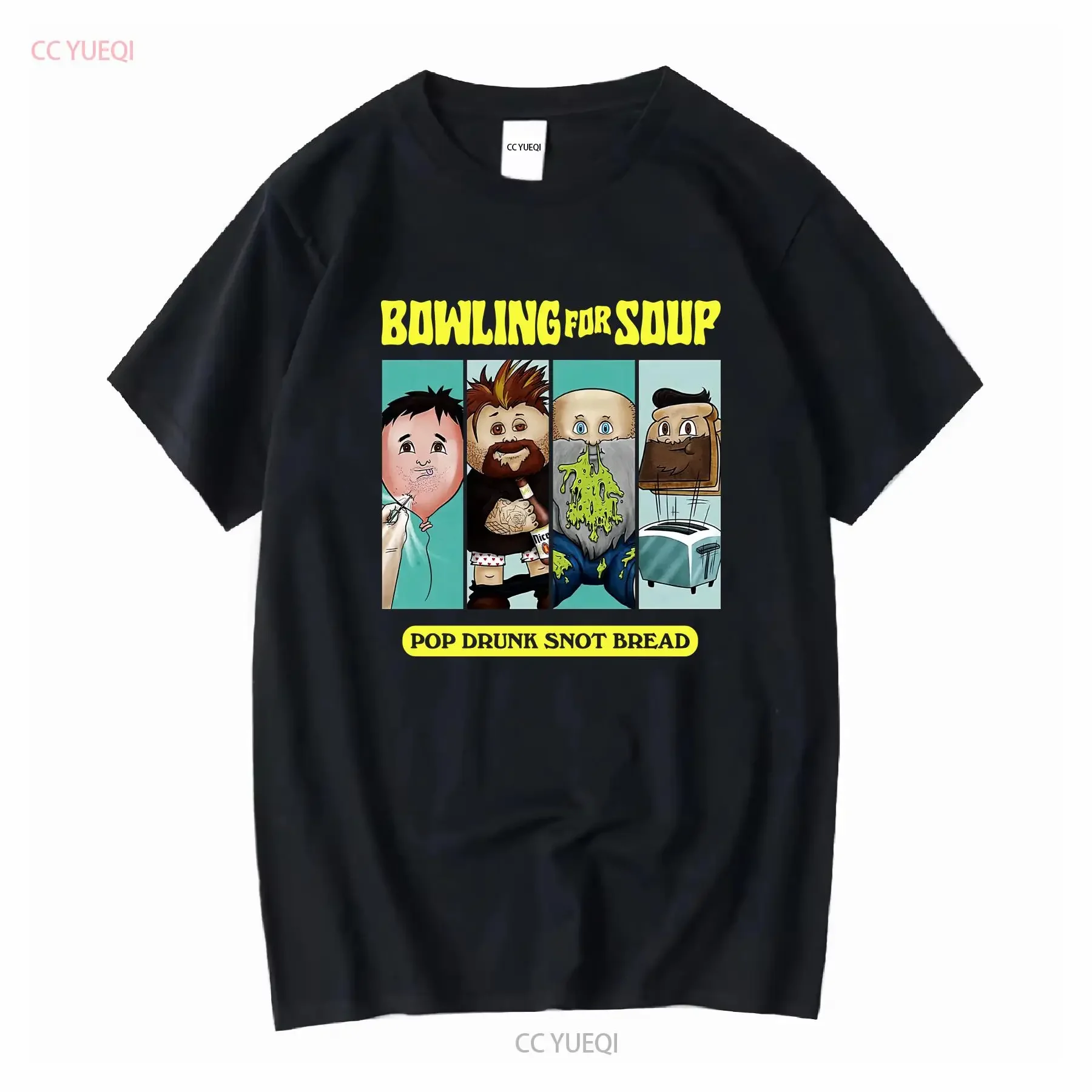 HOT NEW Bowling For Soup band T shirt all sizes S 5Xl TA4653 long or short sleeves vintage Washed Versatile designer clothes